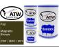 Preview: Fiat, Magnetic Bronze, PDF / RDF / 201: 500ml Lackdose + 500ml Klarlack + 250ml Härter - Set, von ATW Autoteile West.